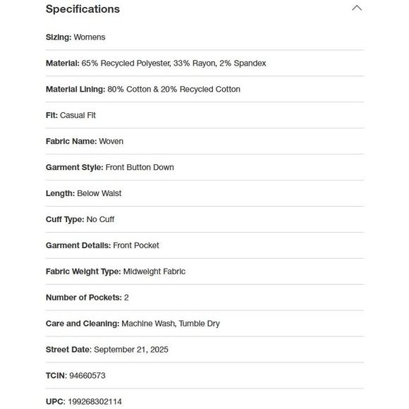 KBB by KAHLANA Target Womens The Shirt Blazer Jacket Navy/White Striped M Medium - Picture 5 of 9